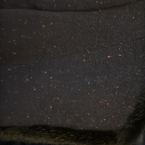 Talbots blue with black faux fur trim jacket - Picture 5 of 6